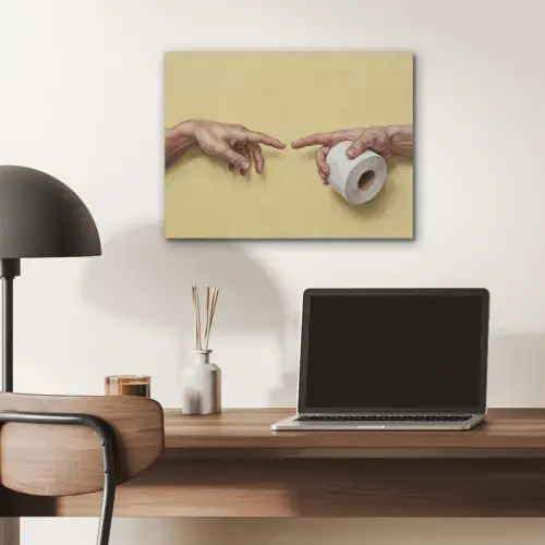 Klassiek - Kunst - Humor PET vilt klein -sfeer5