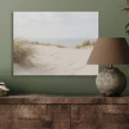 Wolken - Duinlandschap - Zand PET vilt klein -sfeer2