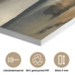 Kust - Golven - Rots - Storm PET vilt klein -closeup_NL