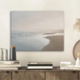Kustlijn - Strand - Oceaan PET vilt klein -sfeer1
