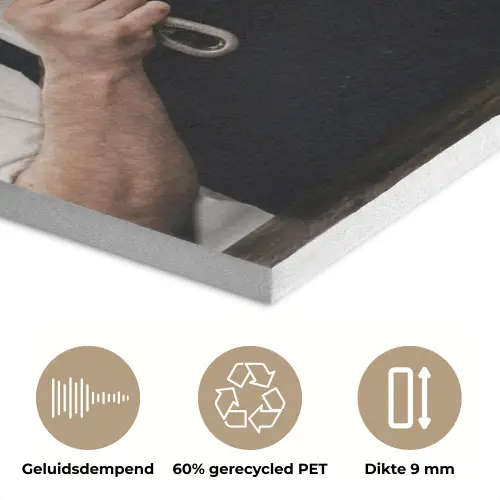 Koks - Koekenpannen - Keuken PET vilt klein -closeup_NL