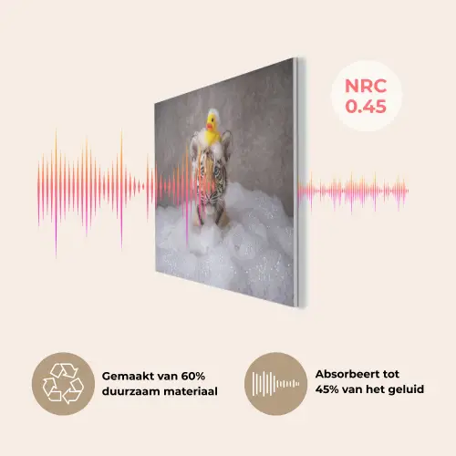 Welpje - Bad - Geel PET vilt klein -USP_NL