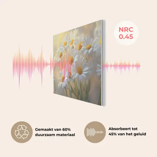Madeliefjes - Wit - Zonlicht PET vilt klein -USP_NL