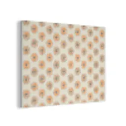 Madelief - Patroon - Oranje PET vilt klein 837 -3d