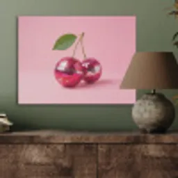 Disco - Kersen - Roze PET vilt klein -sfeer2