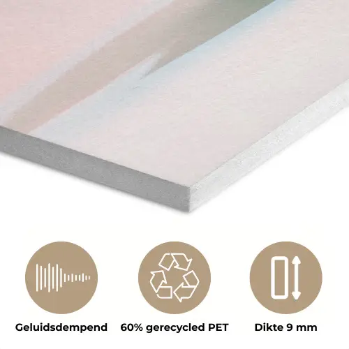 Disco - Discobal - Meloen - Pastel PET vilt klein -closeup_NL