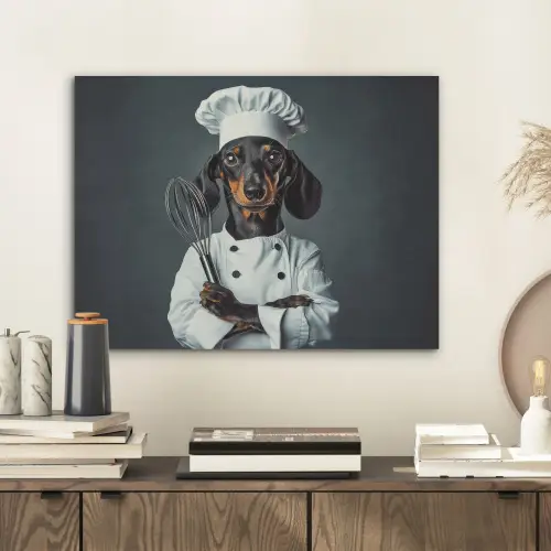 Hond - Garde - Kok PET vilt klein -sfeer1