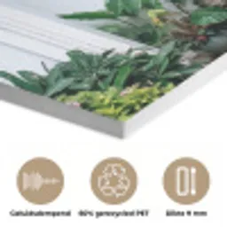 Deur - Patronen - Planten PET vilt klein -closeup_NL