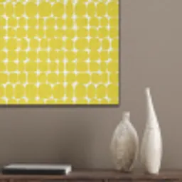 Stippen - Modern - Geel PET vilt klein 837 -sfeer6_closeup