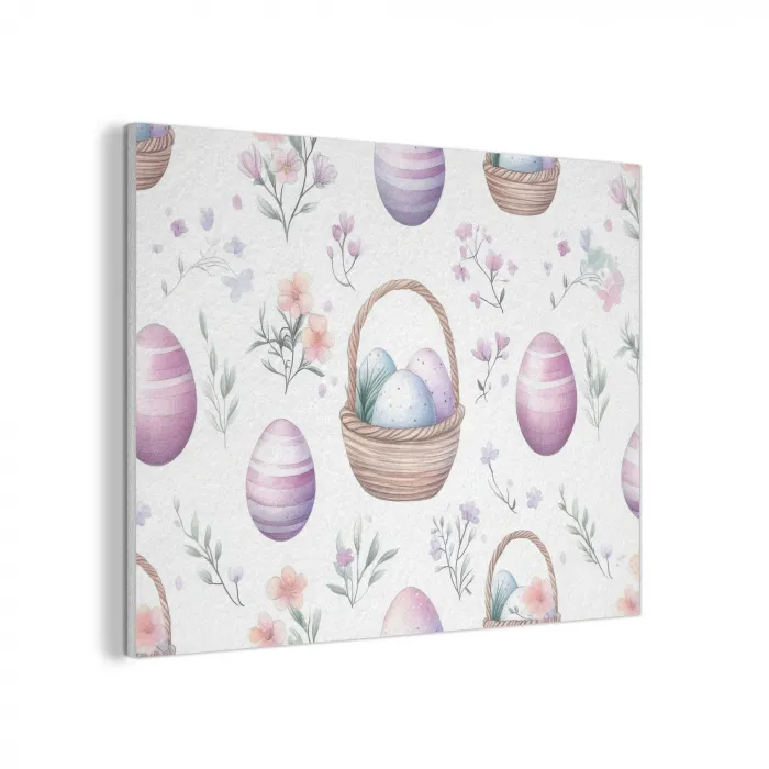 Bloemen - Paaseieren - Patroon PET vilt klein -3d