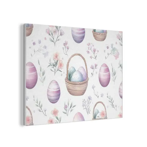 Bloemen - Paaseieren - Patroon PET vilt klein -3d