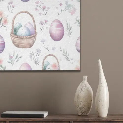 Bloemen - Paaseieren - Patroon PET vilt klein -sfeer6_closeup