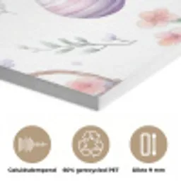 Bloemen - Paaseieren - Patroon PET vilt klein -closeup_NL