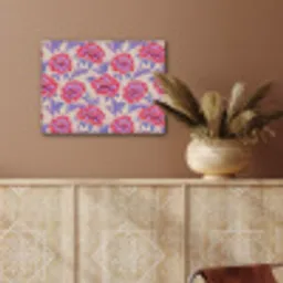 Bloemen - Patroon - Meerkleurig PET vilt klein 837 -sfeer4