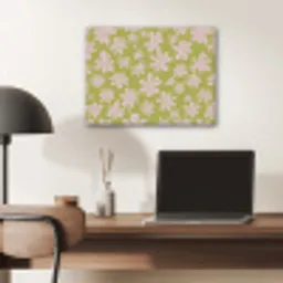 Bloemen - Roze - Getekend - Patroon PET vilt klein -sfeer5