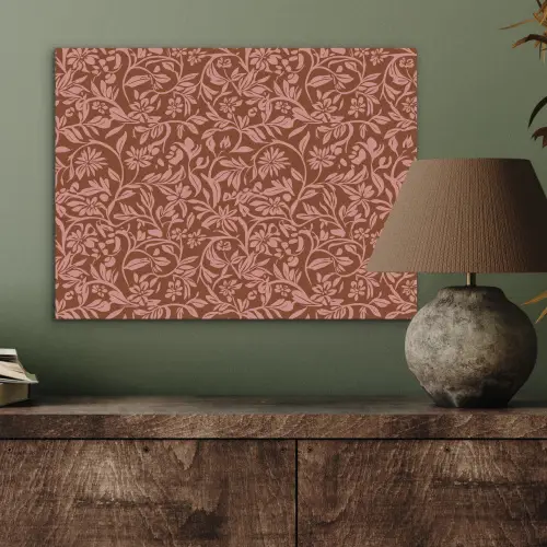 Bloemen - Print - Roze PET vilt klein 837 -sfeer2
