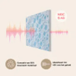 Schuim - Bubbels - Blauw PET vilt klein -USP_NL