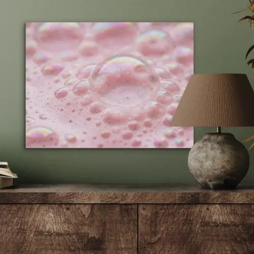 Schuim - Structuur - Roze PET vilt klein -sfeer2