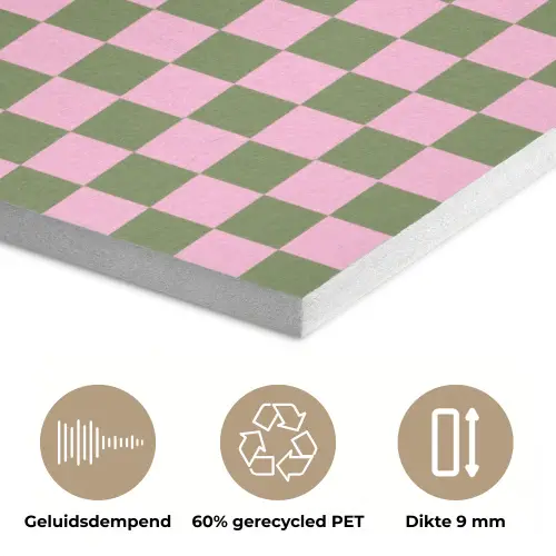 Focus - Vakken - Roze PET vilt klein -closeup_NL
