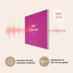 Focus - Smiley - Roze PET vilt klein -USP_NL