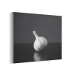 Knoflook - Zwart - Wit PET vilt klein -3d