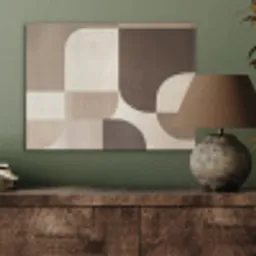 Geometrisch - Geweven structuur - Modern PET vilt klein -sfeer2