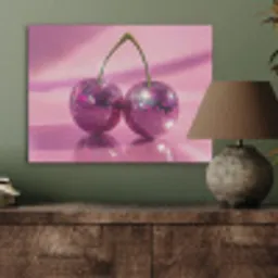 Glitter - Discobol - Roze - Kersen PET vilt klein -sfeer2