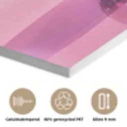 Glitter - Discobol - Roze - Kersen PET vilt klein -closeup_NL