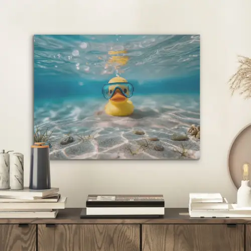 Duikbril - Eend - Water PET vilt klein -sfeer1