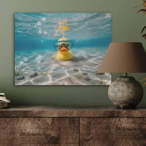 Duikbril - Eend - Water PET vilt klein -sfeer2