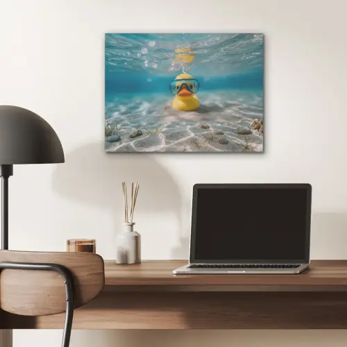 Duikbril - Eend - Water PET vilt klein -sfeer5
