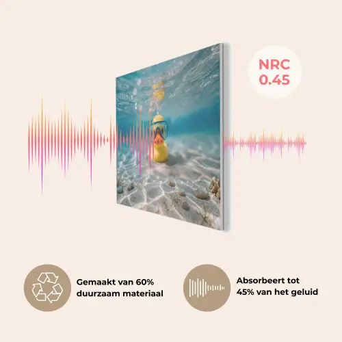 Duikbril - Eend - Water PET vilt klein -USP_NL