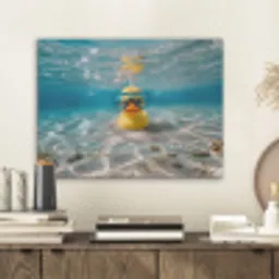 Duikbril - Eend - Water PET vilt klein -sfeer1
