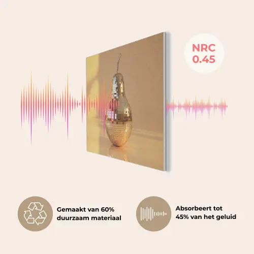 Goud - Disco - Glitter - Peer PET vilt klein -USP_NL