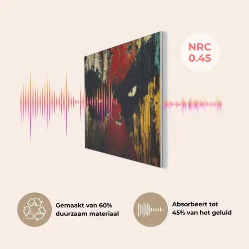 Graffiti - Ogen - Abstract PET vilt middel -USP_NL