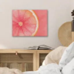 Grapefruit - Roze - Levendig PET vilt klein -sfeer3