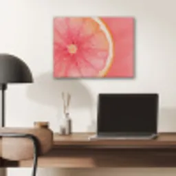 Grapefruit - Roze - Levendig PET vilt klein -sfeer5