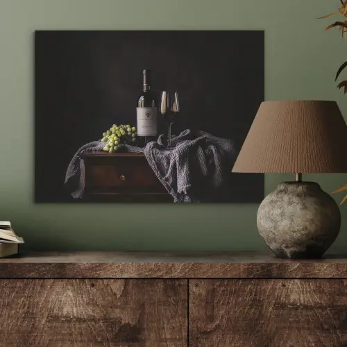 Druiven - Wijn - Rood - Tafel PET vilt klein -sfeer2