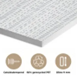 Grijs - Patroon - Stippen PET vilt klein 837 -closeup_NL