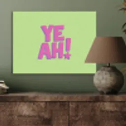 Groen - Neon - Quote PET vilt klein -sfeer2