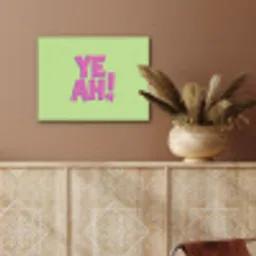 Groen - Neon - Quote PET vilt klein -sfeer4