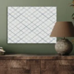 Raster - Blauw - Patroon PET vilt klein 837 -sfeer2