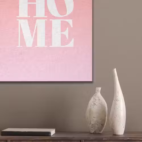 Home - Letters - Groot - Roze PET vilt klein -sfeer6_closeup