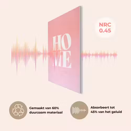 Home - Letters - Groot - Roze PET vilt klein -USP_NL