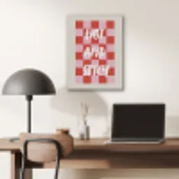 Hot - Spicy - Geruit - Rood PET vilt klein -sfeer5