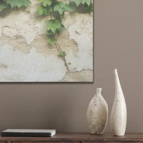 Klimop - Muur - Groen PET vilt middel -sfeer6_closeup
