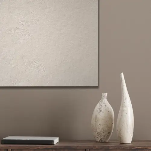 Japandi - Beige - Modern PET vilt klein -sfeer6_closeup