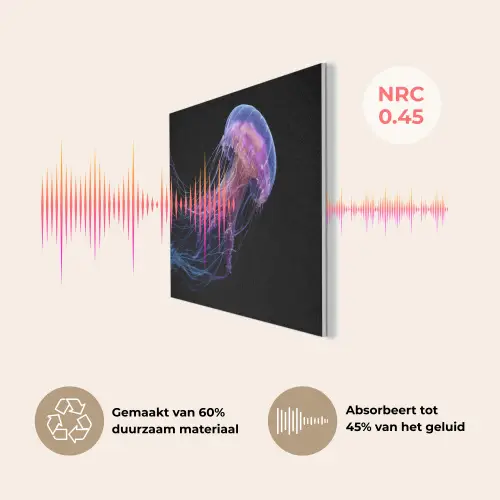 Kwal - Doorzichtig - Roze - Tentakels PET vilt klein -USP_NL
