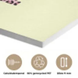 Karma - Luipaardprint - Geel PET vilt klein -closeup_NL