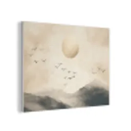 Landschap - Japandi - vogel PET vilt klein -3d